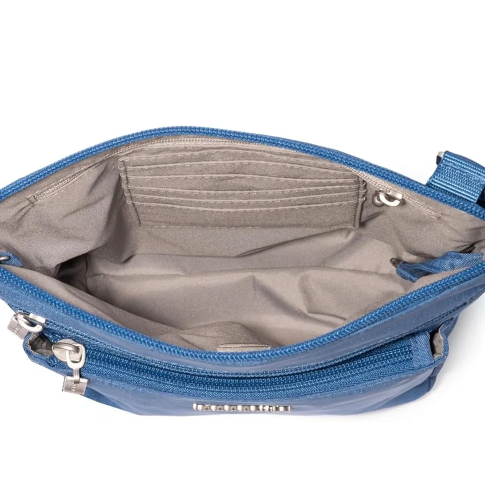 Baggallini Blue Pocket Crossbody with RFID - new with tags - Picture 7 of 7